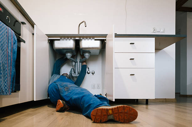 Professional Plumbing technician working in Denver, NC
